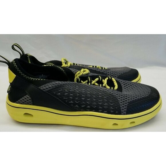 ✅Champion C9 Ernesto Youth Sz 6 Water Shoes Gray/Yellow/Black Mesh Lace Sneakers - Picture 8 of 9